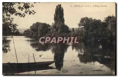 Triel (S.-et-O.) - O Lago Deville — Imp. Fot. 'L'Amitié', Amiens