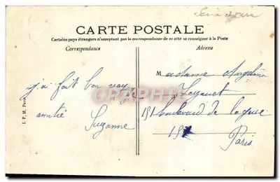 Le Perray — Villa de la Grenouillère — Edit. Lachaur, Le Perray — Verso