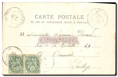 Fontana del Buffet a Versailles — editore B.F. Parigi, numero di serie non visibile — Verso