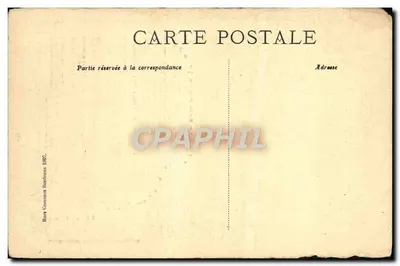 Castillo de Meudon — Colección Histórica de los Castillos de Francia — editor Carcela, L.M. París, n° (48) — Reverso