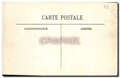 Fontainebleau — Vista geral tirada do Calvaire — LL, n°297 — Verso