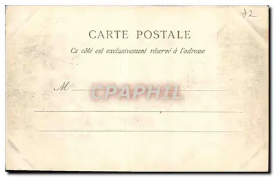 Fontainebleau — Convento das Carmelitas — editor Fontainebleau, n° 50 — Verso
