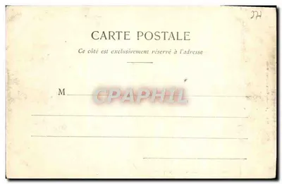 Fontainebleau — A Caixa de Poupança — Thibault, editores, Fontainebleau-Melun — Verso