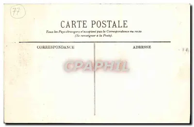 Fontainebleau — A Floresta — Rochers de Cuvier Châtillon — LL. — n° 317 — Verso