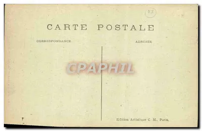 Provins — Calvaire de St-Ayoul — Künstlerische Ausgabe C. M. — Rückseite