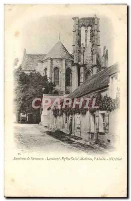 Larchant - Igreja de São Malbise, a Abside — ND Phot