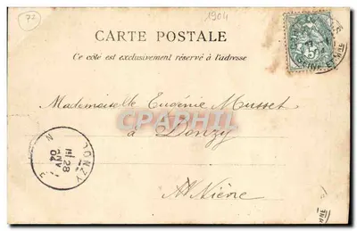 Coulommiers — Os Capuchinhos — Pavilhões dos Guardas — Editor Chibaud, n° 1460 — Verso