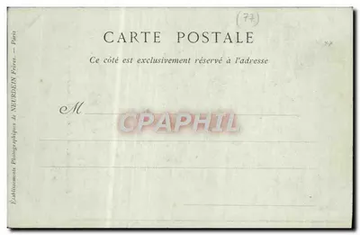 Montereau — Katedra Najświętszej Maryi Panny i św. Lou — L. Maguin, Książę, Montereau — Rewers