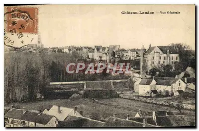 Château-Landon — Vista Geral — Imp. Phot. Guinchand