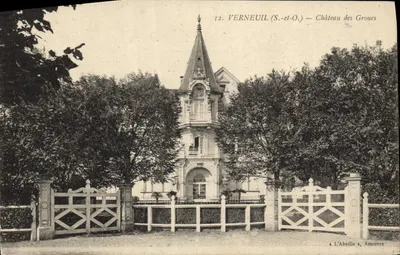 Verneuil (S.-et-O.) — Castelo dos Groues — L'Abeille, Asnières