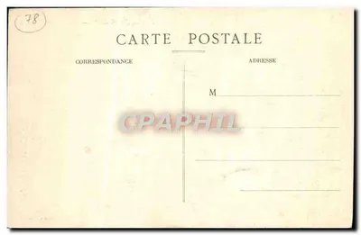 Verneuil (S.-et-O.) — Castelo dos Groues — L'Abeille, Asnières — Verso