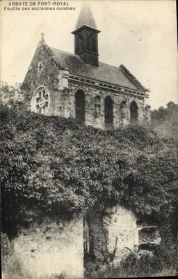 Abbaye de Port-Royal — Fouille des anciennes cuisines — Union Phototypique Parisienne, n°98