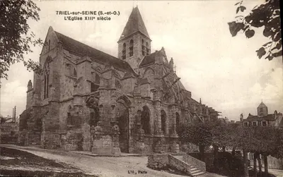 Triel-sur-Seine — Igreja do XIIIº século — L'H., Paris