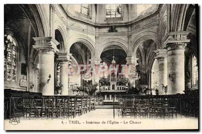 Triel - Interior da Igreja - O Coro