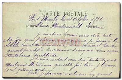 Bougival-Port-Marly — Castelo de Monte-Cristo, Antiga Propriedade de Alexandre Dumas — editor ABEULLE — Verso