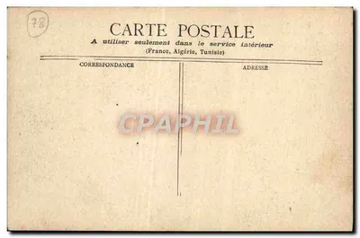 Versailles - Bassin des Neptun — Verlag nicht sichtbar, Seriennummer nicht lesbar — Rückseite