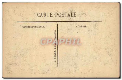 Versailles - Le Grand Trianon et les Jardins — A. Cossé, Versailles — Verso