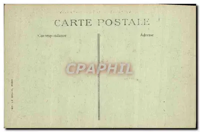 Versailles — O Tapis vert — O Palácio — Verso