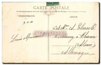 Bassin d'Apollon — Parc de Versailles — Édition du Grand St-Louis, n°9 — Verso
