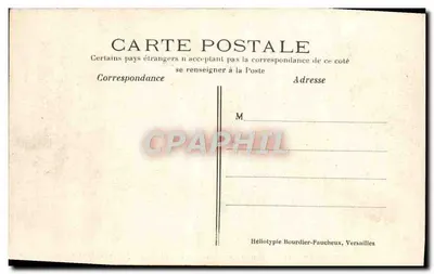 Versailles — Muzeum samochodów — Karetta służąca do przyjęć obcych monarchów — n°146 — Rewers