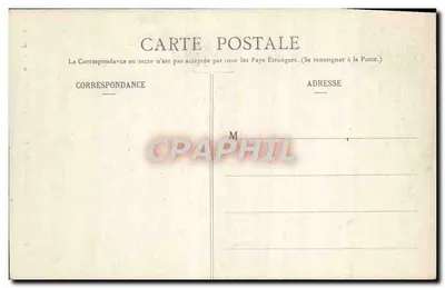 Castelo de RAMBOUILLET — Grupo Milon de Crotonnes, por Puget — série 1611 — Verso