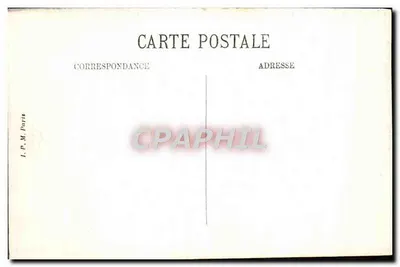 Castelo de RAMBOUILLET — Carpintaria do gabinete de trabalho — Librairie Nouvelle, Rambouillet — Verso