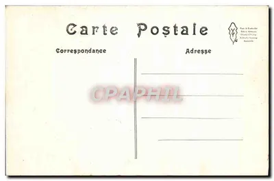 Parque de RAMBOUILLET — Caminho das Onze Horas — Edições Artisanat (Paris) n° 127 — Verso