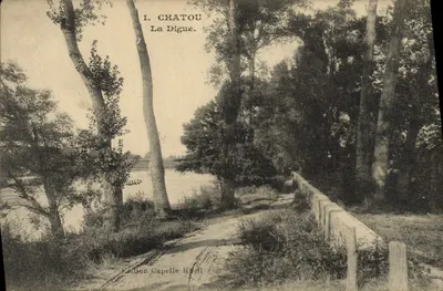 Chatou — A Digue — Edição Capelle Rouil