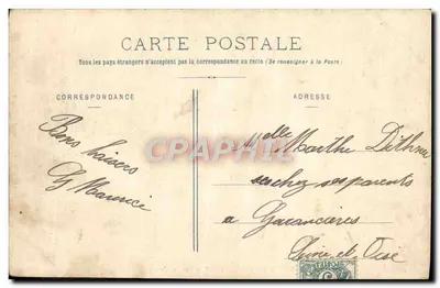 Montfort-l'Amaury — Antigo Claustro — editor A. Martin, Montfort-l'Amaury (S-460) — Verso