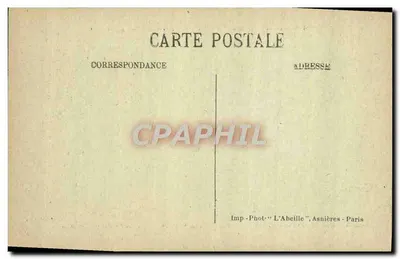 Widok na zamek SAINT-CLLOUD z drugiego dziedzińca — L'Abelle, n°45 — Rewers