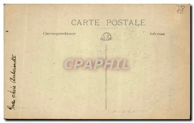 Versailles — Petit Trianon — Mleczarnia Marie-Antoinette — Ch. Macé, Versailles — Rewers