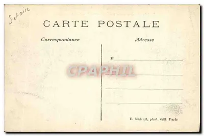 Castelo de DAMPIERRE — Os Canais — E.M. n°2274 — Verso