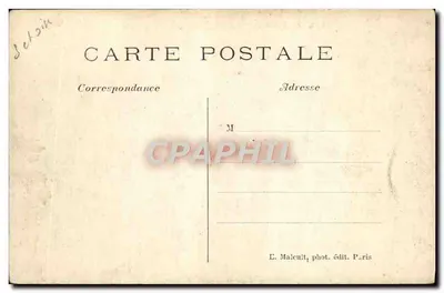 Castelo de DAMPIERRE — Facha Sul — E.M. n°2273 — Verso