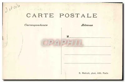 Castelo de DAMPIERRE (S.-et-O.) — Lado do sul — E.M. n°2236 — Verso