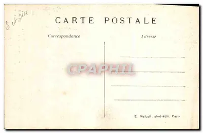 Estátua de prata de Luís XIII — Castelo de Dampierre — por Radau — n° 2569 — Verso