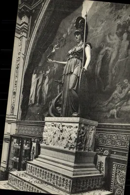 Estátua de Dambitir — Museu de Arte e História — G. Malecuit, fot. edit. Paris