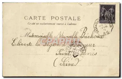 Parque de Versalles - Bassin des Enfants, destruido - Editor R. BOURGIER, Versalles — Reverso