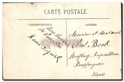 Versailles — O Bassin de Latone, o Tapis Vert e o Canal — LL. n° 401 — Verso