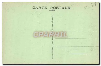 Corbeil (S.-et-O.) — A Estação vista da Avenida Larblay — Photo-Berthaud, n°44 — Verso