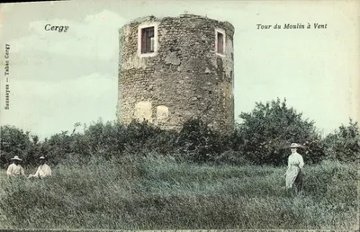 Cergy — Torre do Molino de Vento — Breger frères, Paris