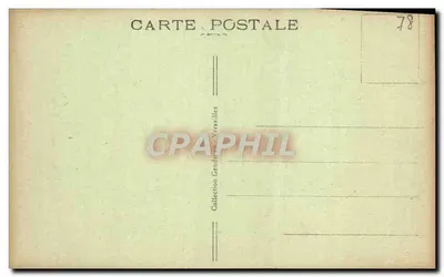 Versailles — Petit Trianon — Dom Królowej — E. G. — Rewers