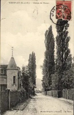 Viroflay (S.-et-O.) — Caminho de Caça — Casa Rasquin, em Viroflay. L'H. Peris.