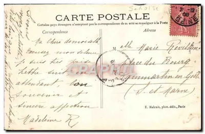 Vincennes — A Capela do Forte — E.M. n°32 — Verso