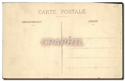 MARLY-LE-ROI — O Ponte dos Suspiros — Edição Duran-Desveaud n°28 — Verso