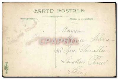 Pałac w Versailles — Brama honorowa — L.Y. & Cie — Rewers