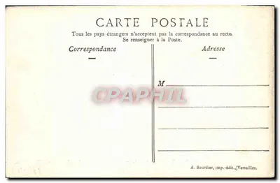 Versailles — O Pavilhão da Música em Trianon — editor Richard Mique, n° 108 — Verso