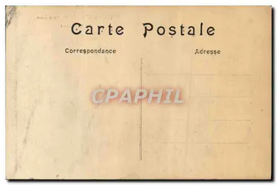 Stara pocztówka Versailles Pałac Trianon Front Wschodni — Rewers