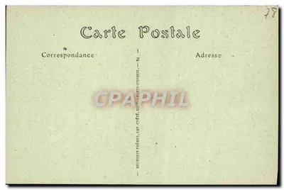 Versalhes - Palácio do Grande Trianon, o Pórtico — Neudelin Frères, n° 115 — Verso