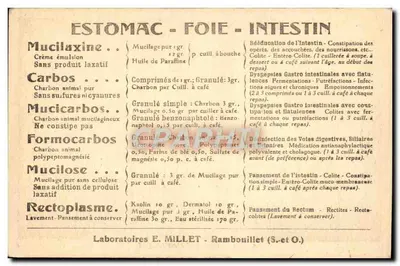 El Castillo de RAMBOUILLET — n°268 — Reverso