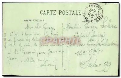 Saint-Germain-en-Laye — Zamek Hennemont — LL. — Rewers